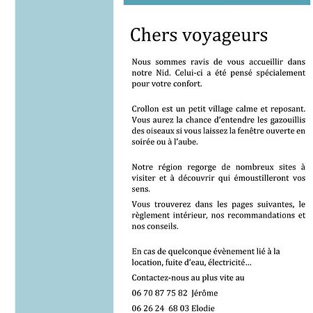 Le Nid De La Baie Lägenhet Crollon Exteriör bild