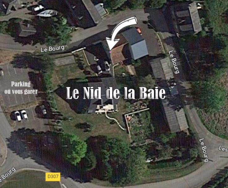 Le Nid De La Baie Lägenhet Crollon Exteriör bild